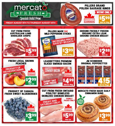 Mercato Fresh Flyer August 8 to 14