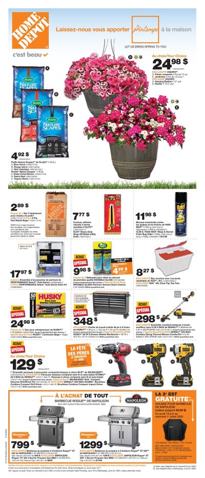 Home Depot (QC) Flyer June 18 to 24