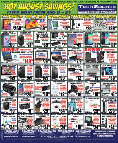 TechSource Flyer August 8 to 21