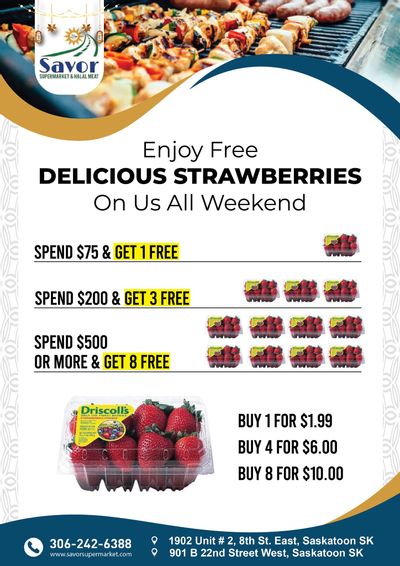 Savor Supermarket Flyer August 8 to 14