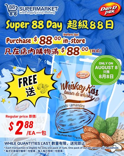 88 Supermarket Flyer August 8 to 14