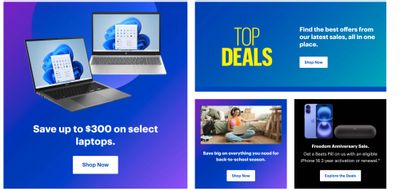 Best Buy Canada: Save up to $300 on Select Laptops + Top Deals