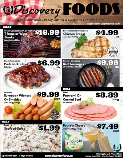 Discovery Foods Flyer August 10 to 16