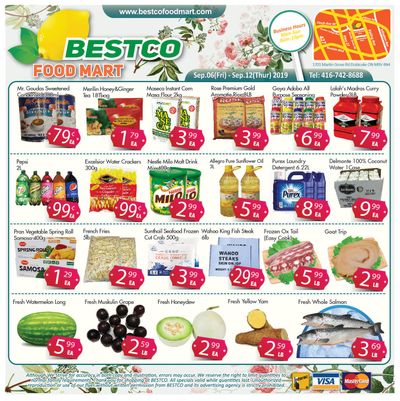 BestCo Food Mart (Etobicoke) Flyer September 6 to 12