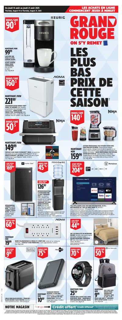Canadian Tire (QC) Flyer August 14 to 21