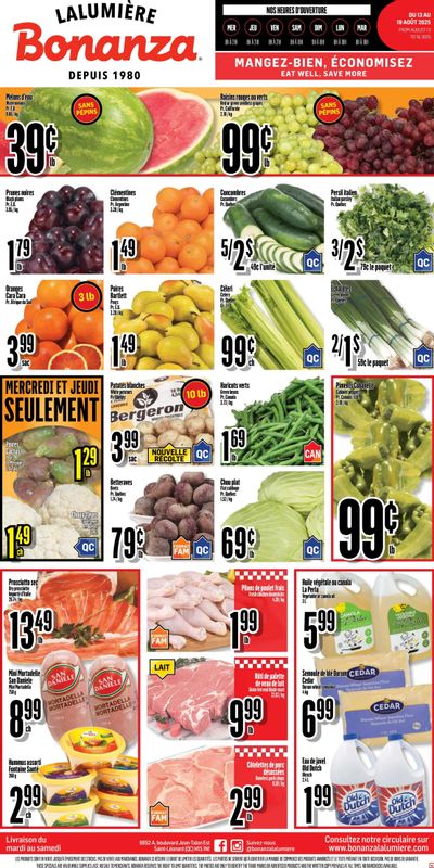 Bonanza Flyer August 13 to 19