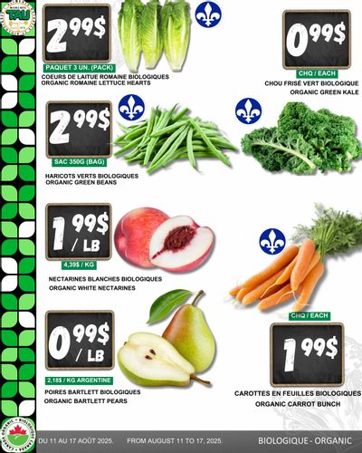 Marches Tau Produce Flyer August 11 to 17