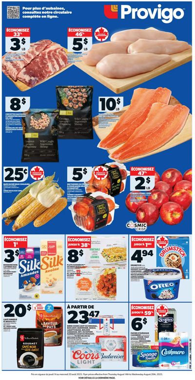 Provigo Flyer August 14 to 20