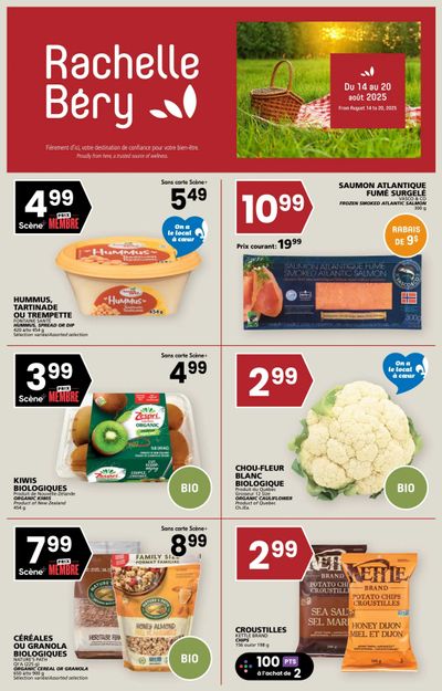 Rachelle Bery Grocery Flyer August 14 to 20
