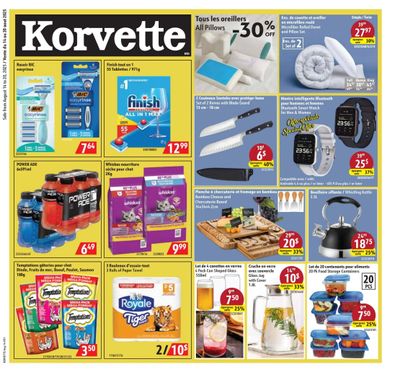 Korvette Flyer August 14 to 20