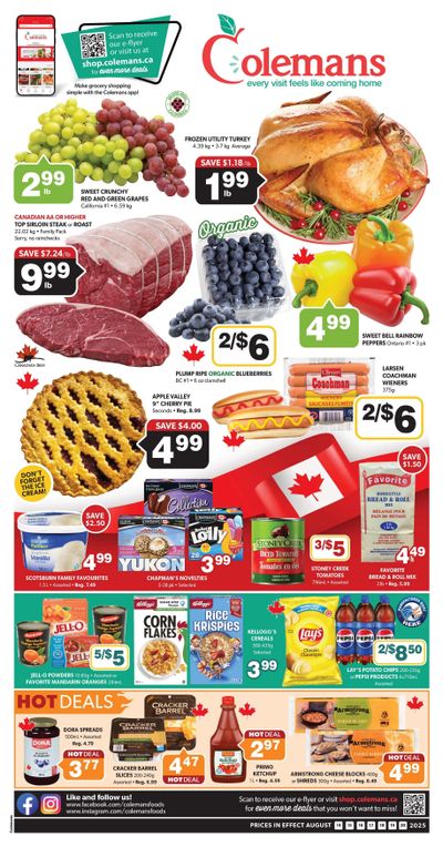 Coleman's Flyer August 14 to 20