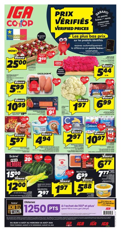 IGA (NB) Flyer August 14 to 20