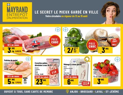 Mayrand Flyer August 13 to 19 