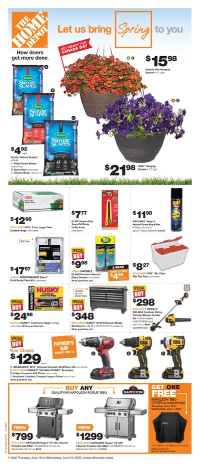 Home Depot (Atlantic) Flyer June 18 to 24