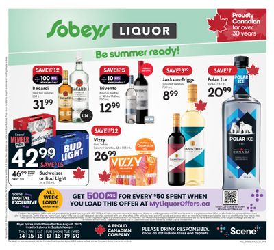 Sobeys (SK) SWCB Flyer August 14 to 20