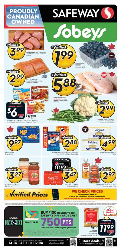 Sobeys/Safeway (AB, SK & MB) Flyer August 14 to 20 Sobeys/Safeway (AB, SK & MB) Flyer August 14 to 20