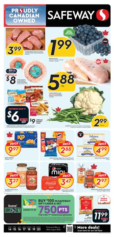 Safeway (BC) Flyer August 14 to 20