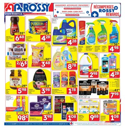 Rossy Flyer August 14 to 20