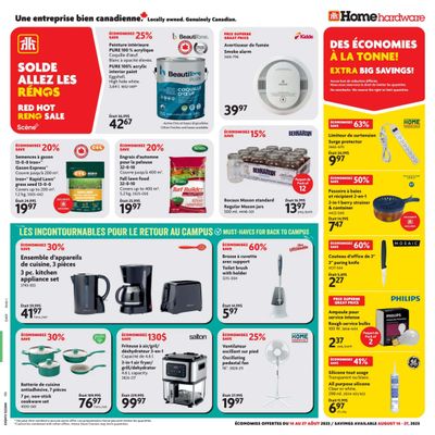 Home Hardware (QC) Flyer August 14 to 27