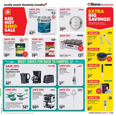 Home Hardware (BC) Flyer August 14 to 27