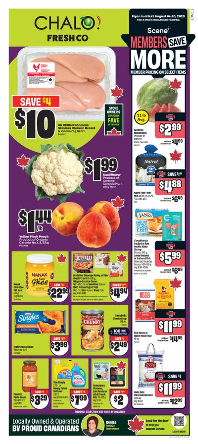 Chalo! FreshCo (ON) Flyer August 14 to 20