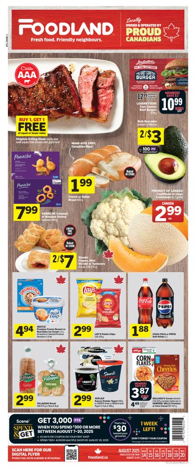 Foodland (Atlantic) Flyer August 14 to 20 Foodland (Atlantic) Flyer August 14 to 20