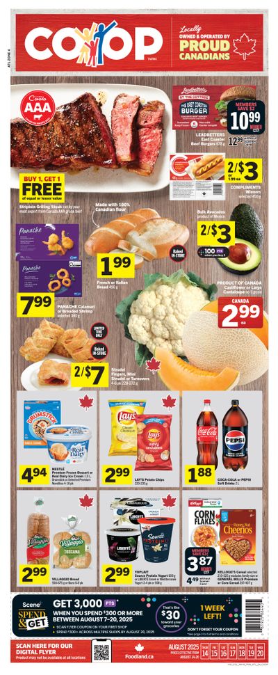 Foodland Co-op Flyer August 14 to 20