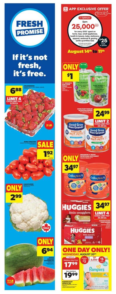 Real Canadian Superstore (West) Flyer August 14 to 20