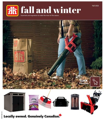 Home Hardware (ON) Fall and Winter Catalogue August 14 to November 5