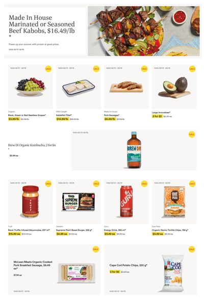 Whole Foods Market (West) Flyer August 13 to 19