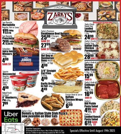 Zarky's Flyer August 13 to 19