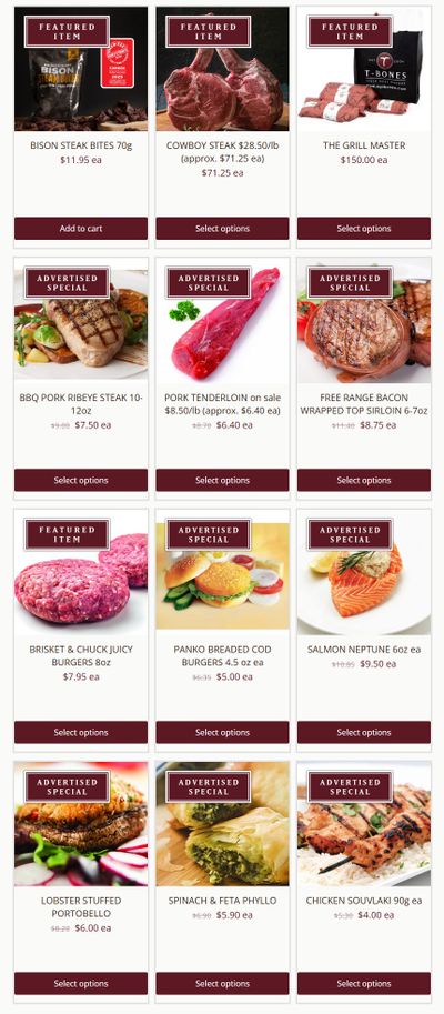 T-Bone's Flyer August 13 to 19