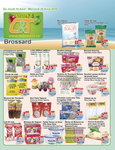 Marche C&T (Brossard) Flyer August 14 to 20