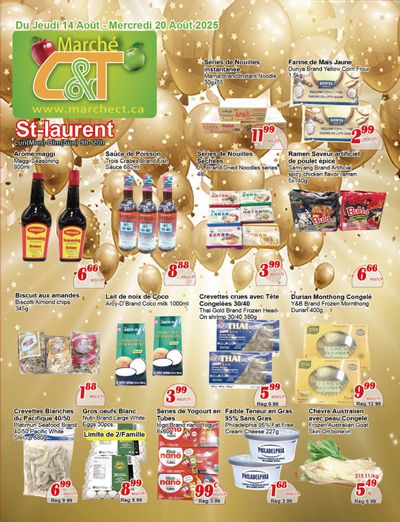 Marche C&T (St. Laurent) Flyer August 14 to 20