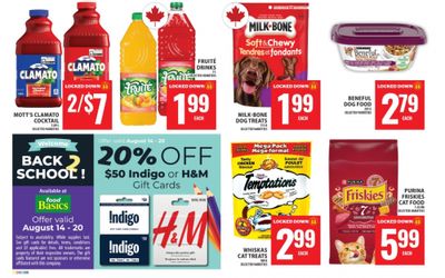 Food Basics & Metro Ontario: Save 20% on $50 H&M and Indigo Chapters Gift Cards