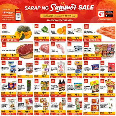 Seafood City Supermarket (ON) Flyer August 14 to 20