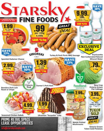 Starsky Foods Flyer August 14 to 20