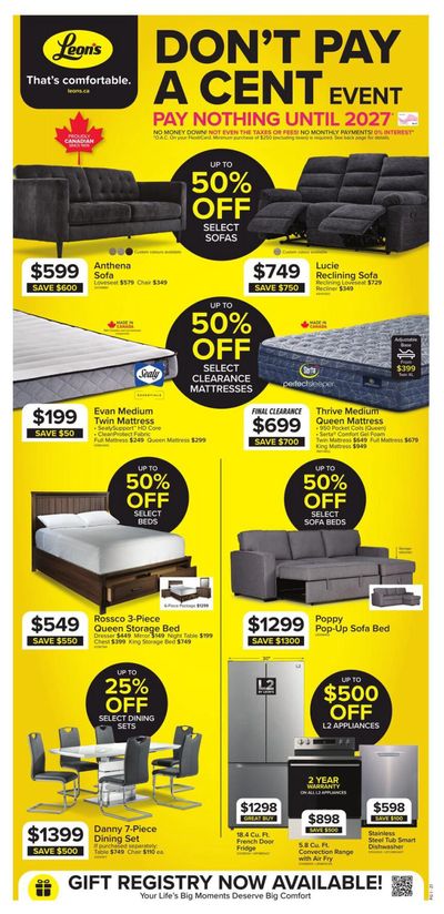 Leon’s Flyer August 14 to September 3
