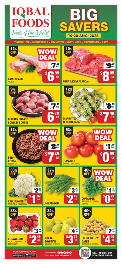 Iqbal Foods Flyer August 14 to 20