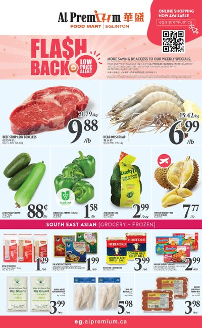 Al Premium Food Mart (Eglinton Ave.) Flyer August 14 to 20