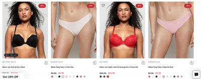 La Senza Canada: 30% off Sitewide + Buy 1 Get 1 50% off Everything
