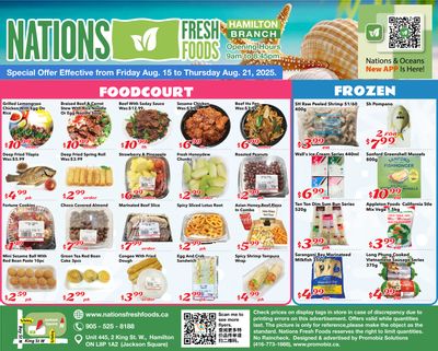 Nations Fresh Foods (Hamilton) Flyer August 15 to 21