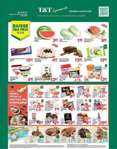 T&T Supermarket (QC) Flyer August 15 to 21