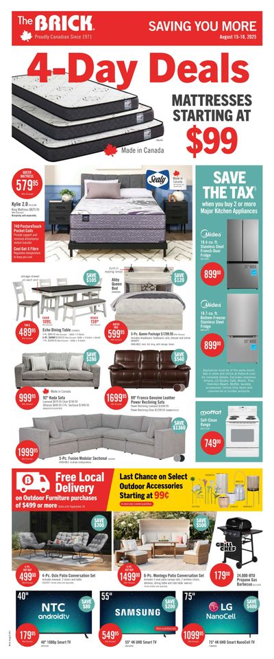 The Brick Flyer August 15 to 27