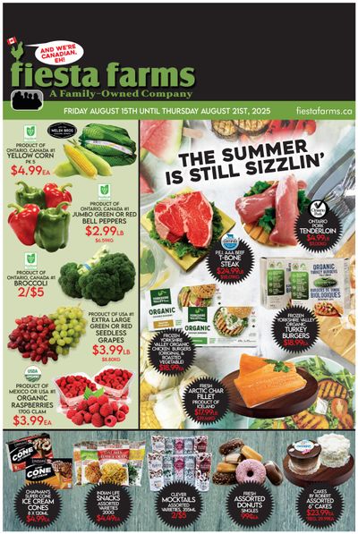 Fiesta Farms Flyer August 15 to 21