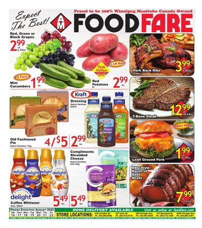 Food Fare Flyer August 16 to 22