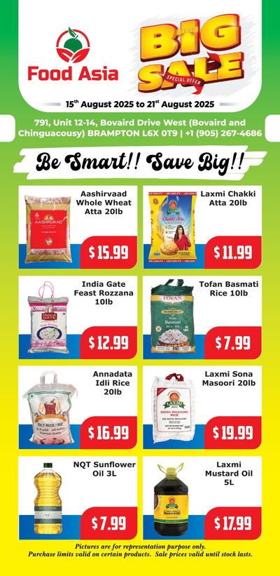 FoodAsia Flyer August 15 to 21