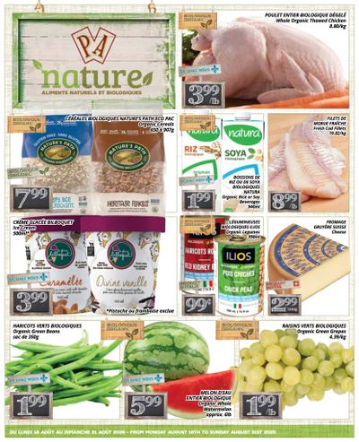 PA Nature Flyer August 18 to 31