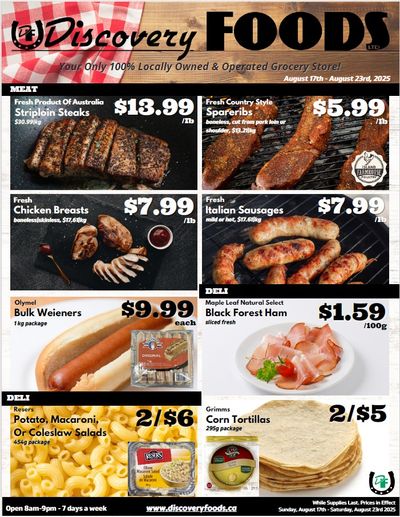 Discovery Foods Flyer August 17 to 23