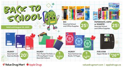 Apple Drugs Flyer August 17 to 30